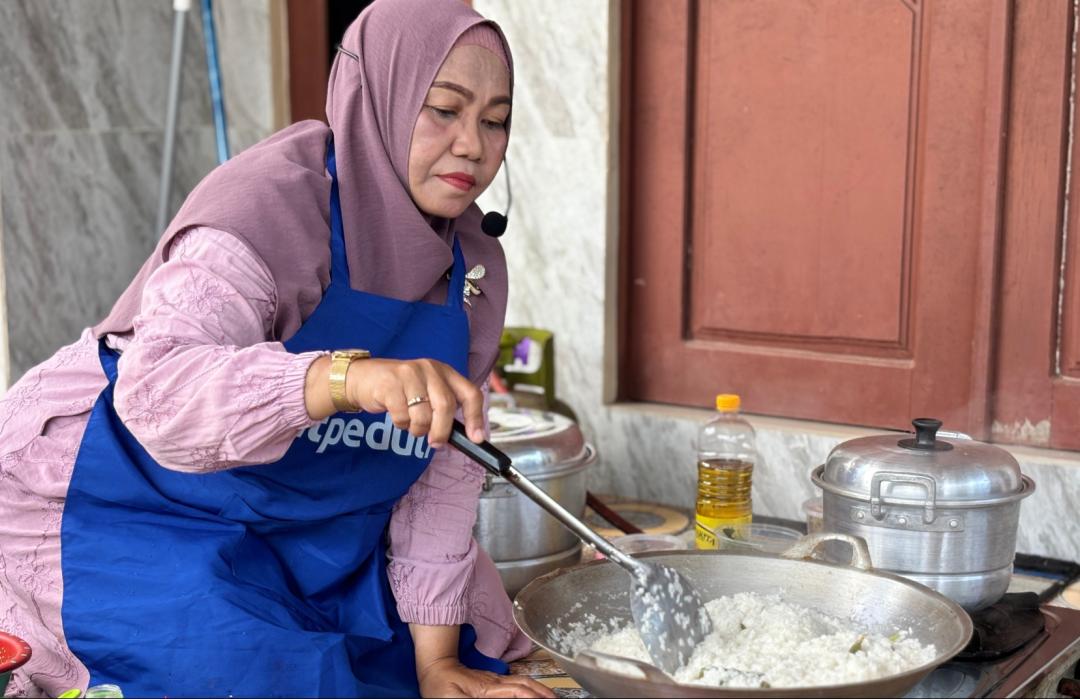 DT Peduli Kalsel Sukses Gelar Pelatihan Memasak Nasi Uduk di Barito Kuala 