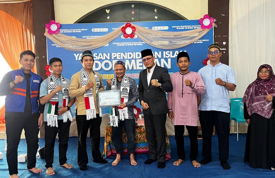 Tumbuhkan Peduli Palestina, DT Peduli Sumut Gelar Kajian Palestina di Sekolah IT DOD Medan