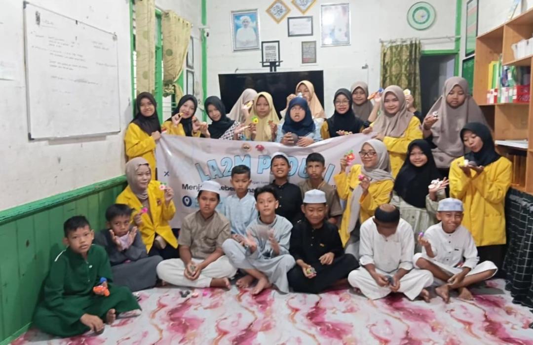 Jalin Kebersamaan dan Tebar Kepedulian, LA2M ULM Bersama DT Peduli Kalsel Gelar Aksi Sosial di Panti Asuhan Banua Berkah 