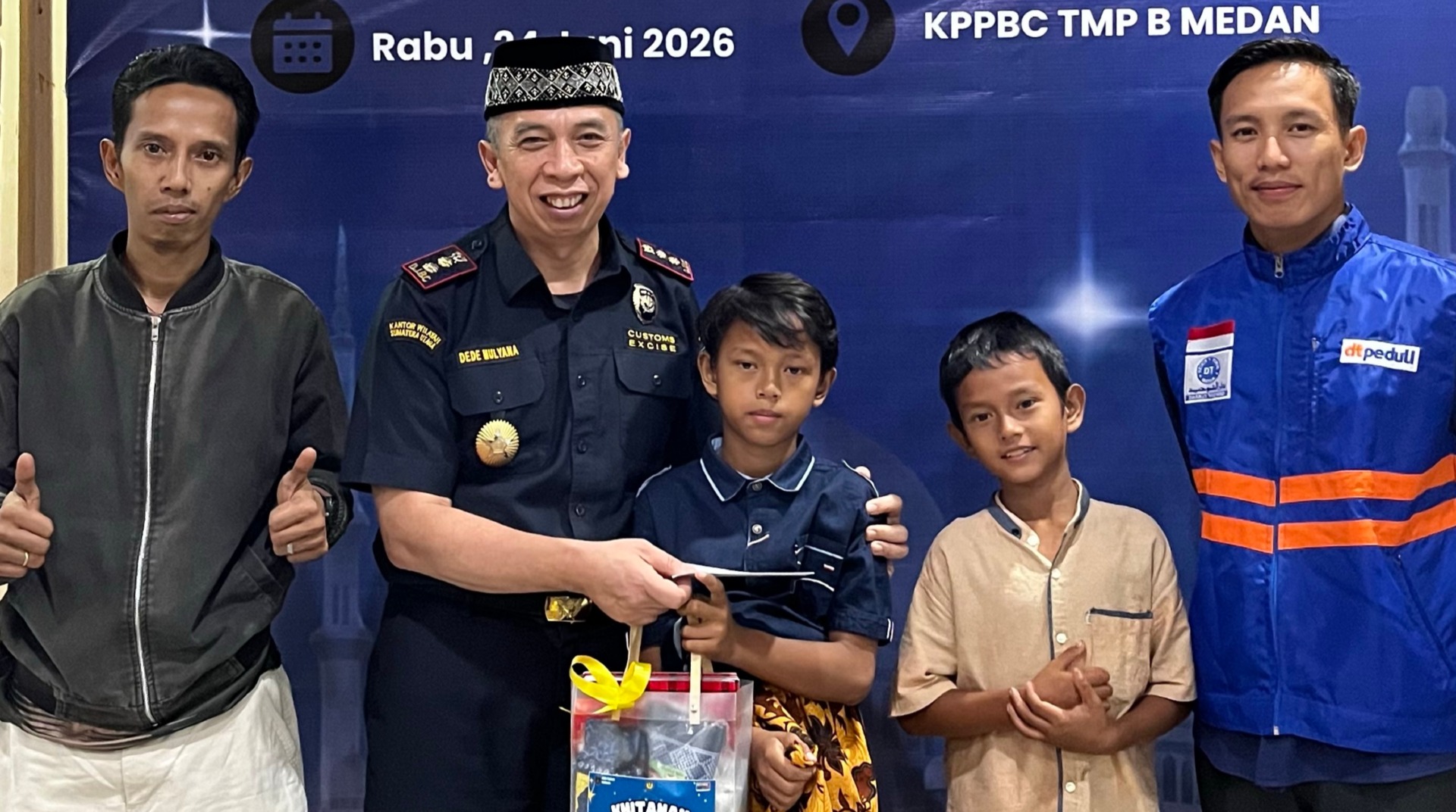 DT Peduli Sumut dan Bea Cukai Medan Sukses Gelar Khitanan Massal untuk Anak dari Keluarga Dhuafa 