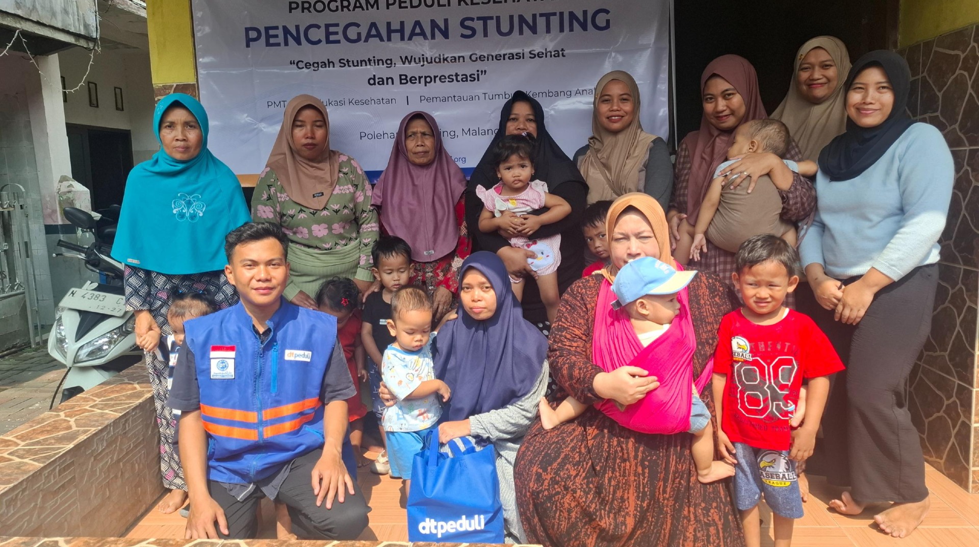 DT Peduli Malang Lanjutkan Program Peduli Stunting Tahap Akhir di Posyandu RW 03 Polehan