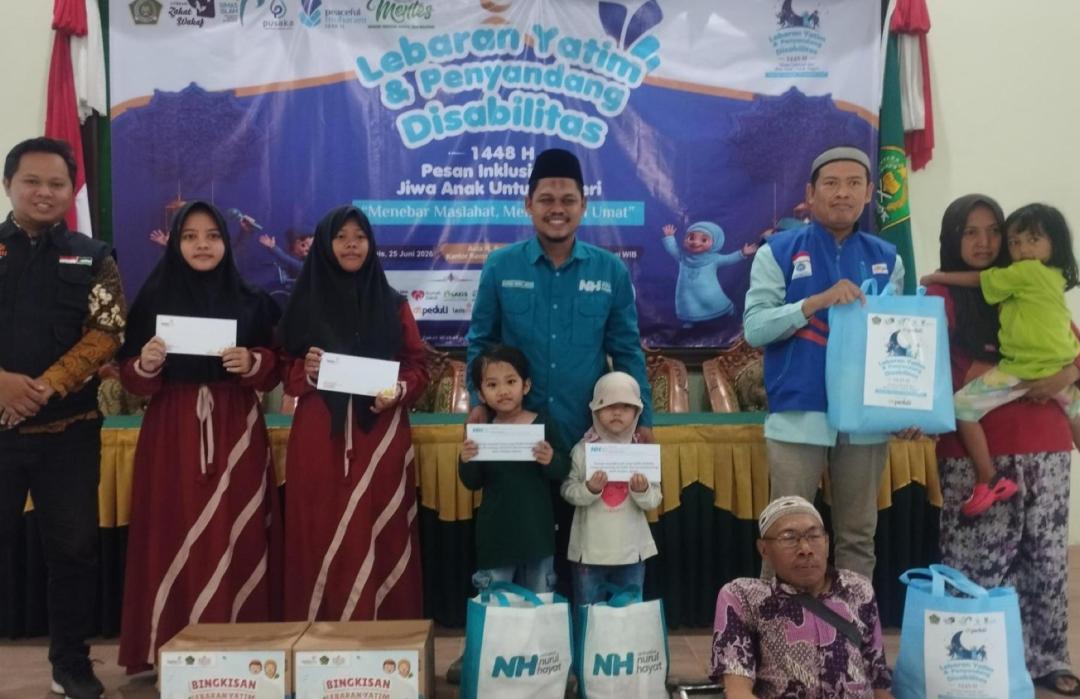 DT Peduli Solo Hadiri Acara Lebaran Yatim dan Penyandang Disabilitas Bersama Kemenag Kota Surakarta