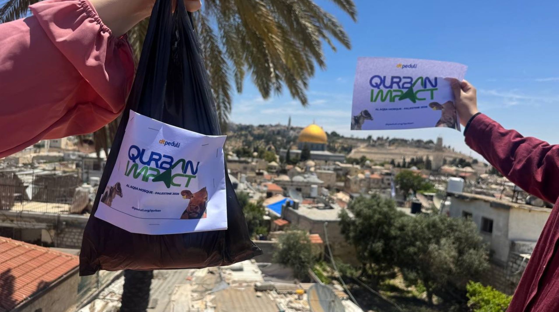 Kebahagiaan Iduladha dari Pelataran Al-Aqsa 