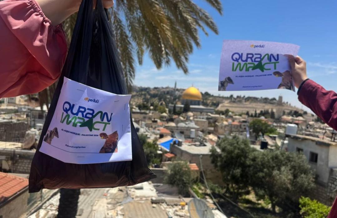 Kebahagiaan Iduladha dari Pelataran Al-Aqsa 