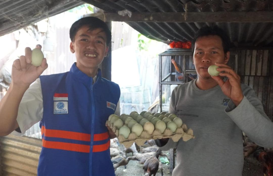 Sempat Terdampak Cuaca Buruk, Program Pemberdayaan Ekonomi Bebek Petelur Binaan DT Peduli Sulsel Kini Panen Setiap Hari 