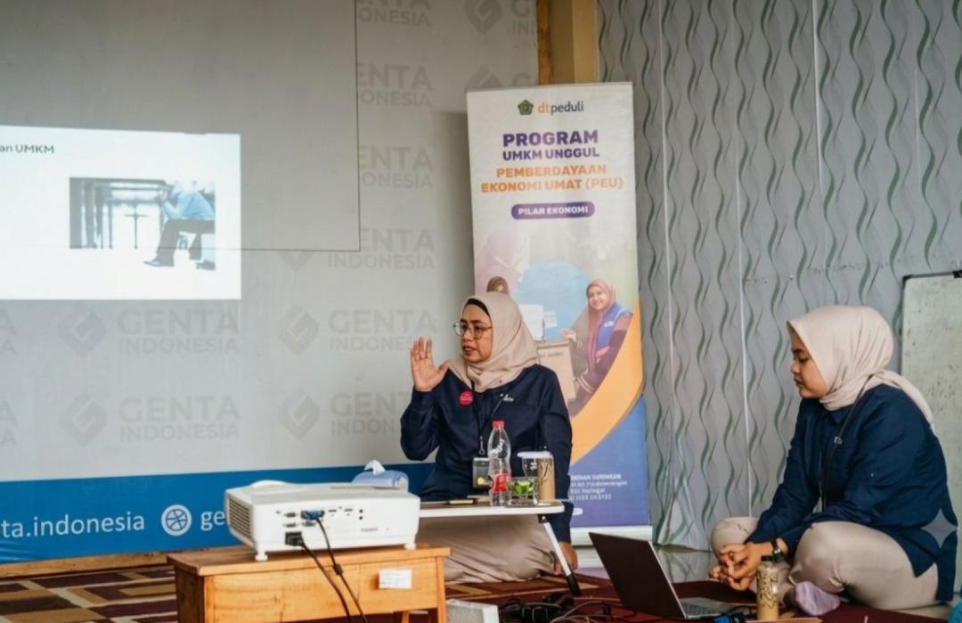 DT Peduli Kuningan Dampingi UMKM Binaan Tingkatkan Kemampuan Kelola Keuangan Usaha
