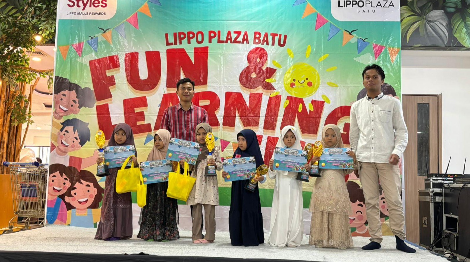 Semarak Tahun Baru Hijriah, Warna Event Organizer dan DT Peduli Malang Gelar Festival Lomba Islami di Lippo Plaza Batu
