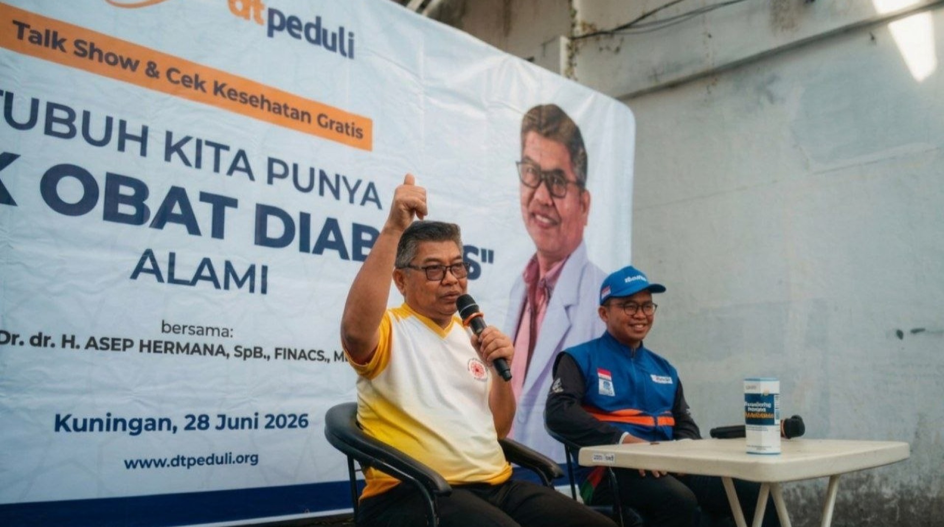 DT Peduli Kuningan Bersama Klinik Utama Metro Gelar Talkshow dan Layanan Cek Kesehatan Gratis  