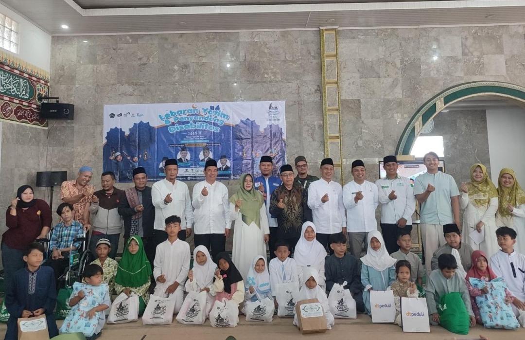 DT Peduli Cianjur Menjadi Bagian dari Senyum Anak-Anak Yatim di Kantor Kemenag 