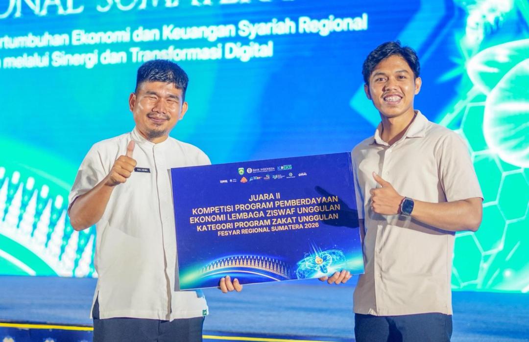 DT Peduli Sumsel Kembali Torehkan Prestasi di Festival Ekonomi Syariah Regional Sumatera 2026