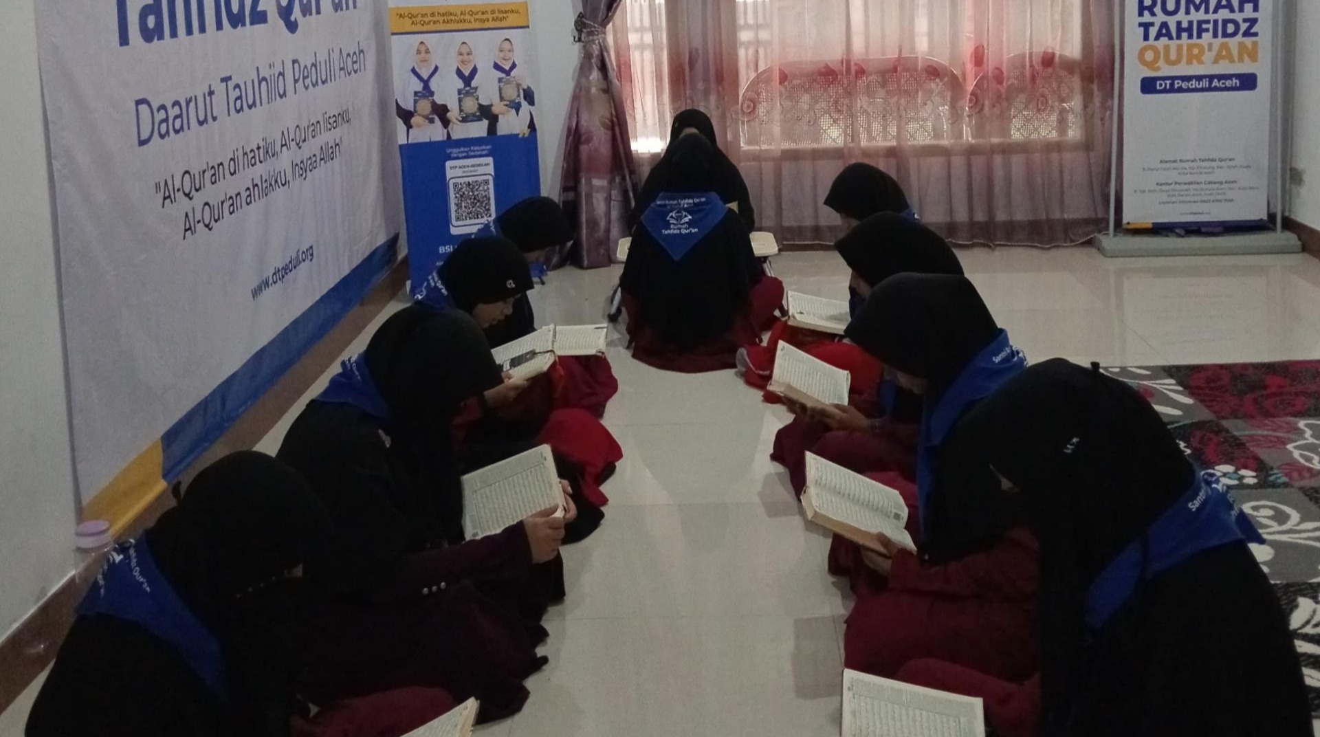 Santri Rumah Tahfidz Qur'an Binaan DT Peduli Aceh Ikuti Tasmi' Hafalan Al-Qur'an 