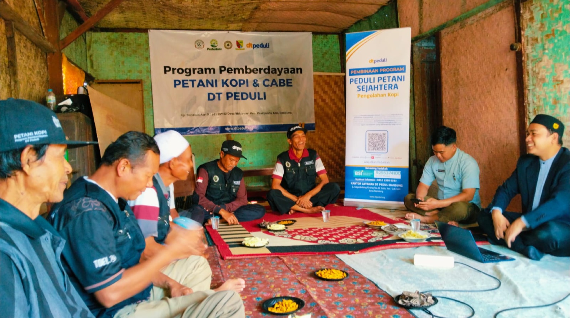 DT Peduli Bandung Lakukan Monitoring Program Budidaya Kopi dan Penguatan Tauhid untuk Petani di Ciwidey