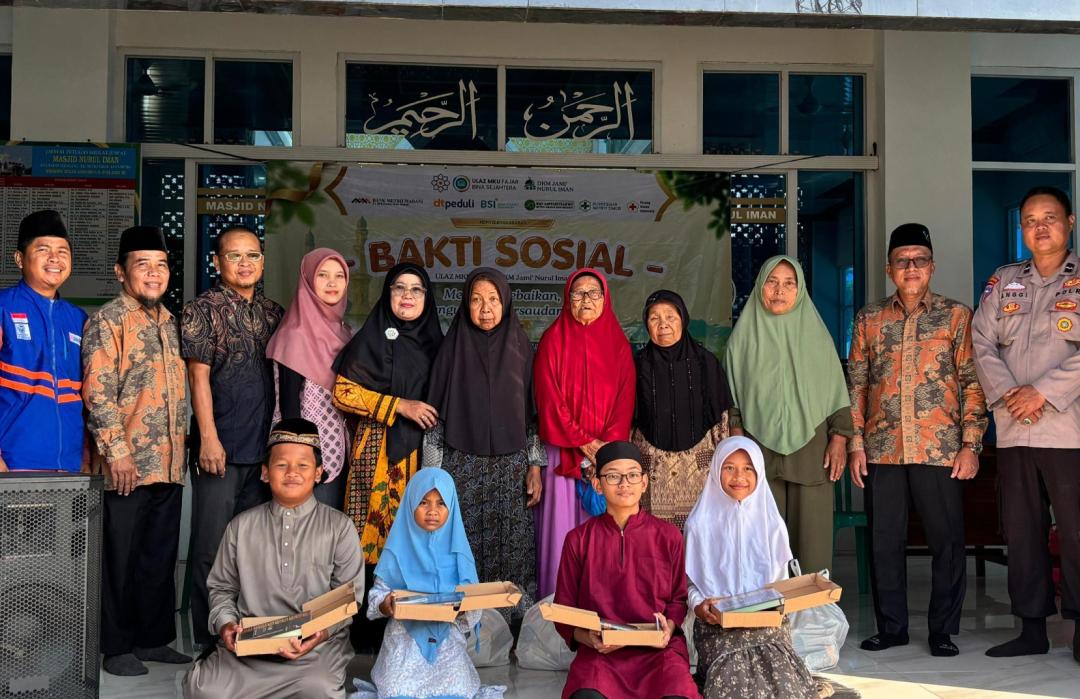 DT Peduli Metro dan ULAZ MKU Fajar Bina Sejahtera Perkuat Persaudaraan dengan Gelar Bakti Sosial 