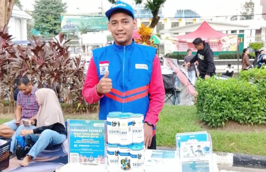 DT Peduli Jambi Buka Stand Booth di Car Free Day Telanaipura, Sosialisasikan Zakat dan Program Muharram