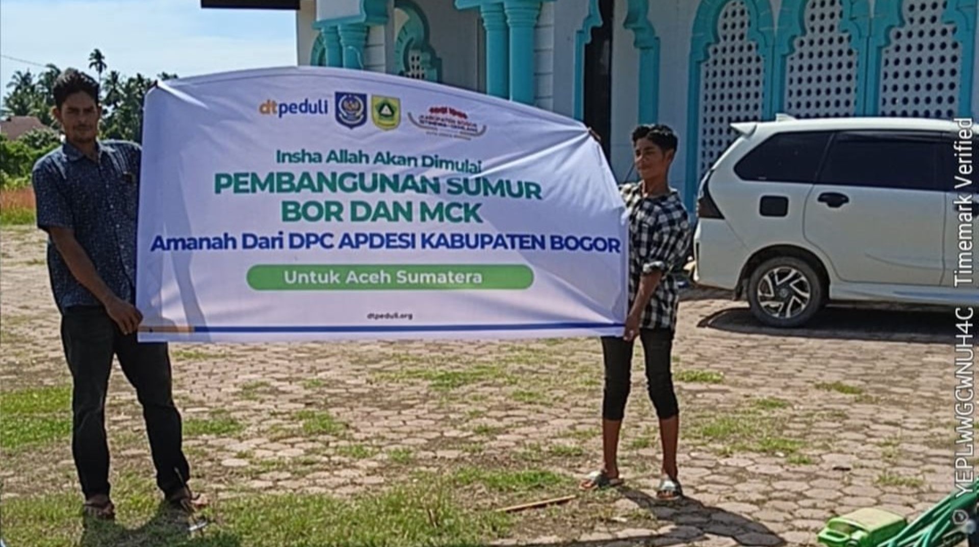 DT Peduli Aceh Bersama Family Bor Bangun 10 Unit Sumur Bor dan MCK di Wilayah Terdampak Banjir 