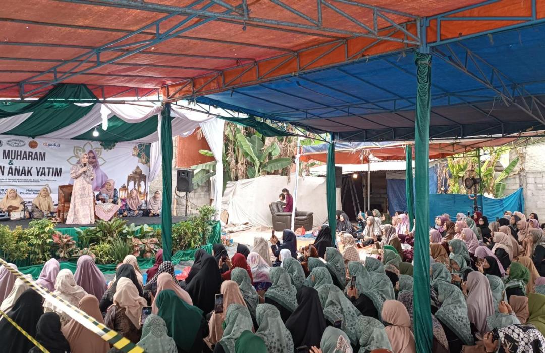 Peringati Tahun Baru Islam, DT Peduli Bekasi dan MT Al-Hijrah Sukses Gelar Gema Muharram Bersama Ustazah Liza Azizah