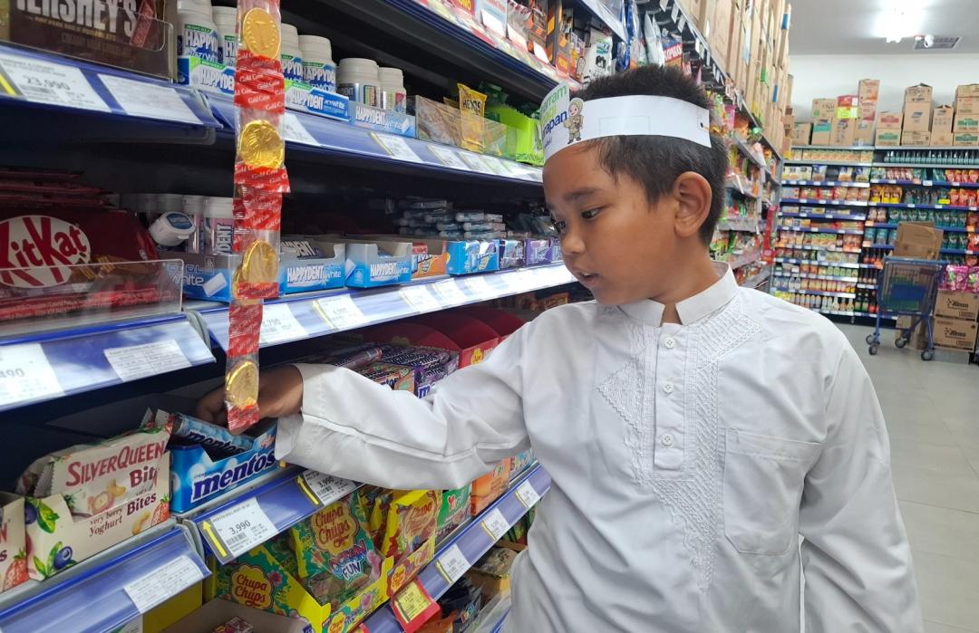DT Peduli Malang Sukses Gelar Belanja Bahagia Bareng Yatim di Hypermart Living Plaza Sawojajar 