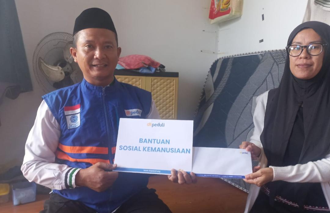 DT Peduli Kepri Gerak Cepat Bantu Lunasi Sewa Kos Keluarga Dhuafa yang Diuji Sakit Kanker dan Steroid 