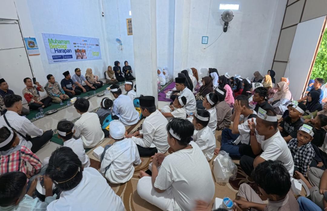 Jalankan Program Muharram Berbagi Harapan, DT Peduli Metro Santuni Anak Yatim dan Dhuafa