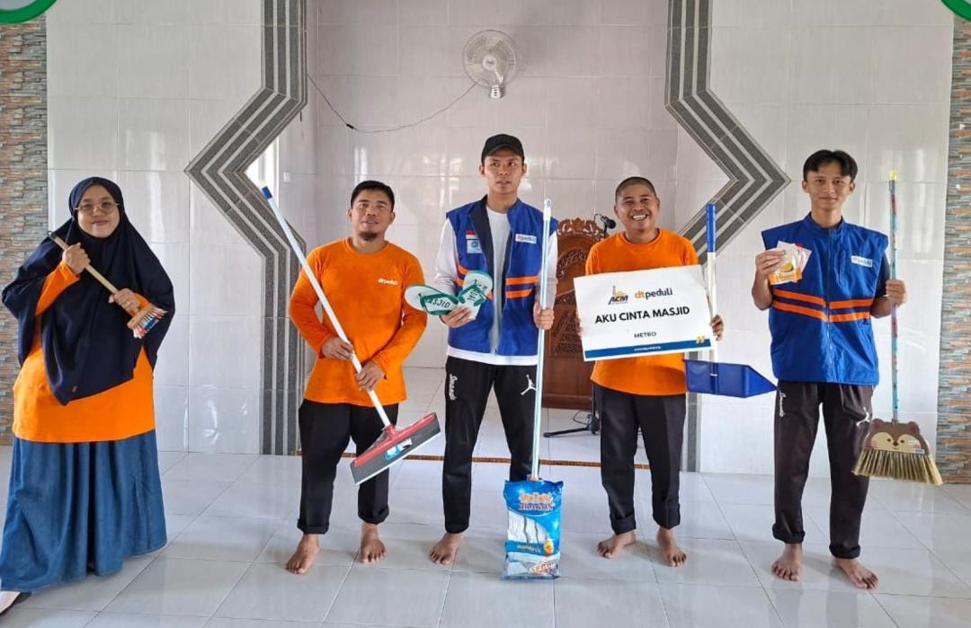 DT Peduli Metro Gelar Program ACM di Mushala Assalam 