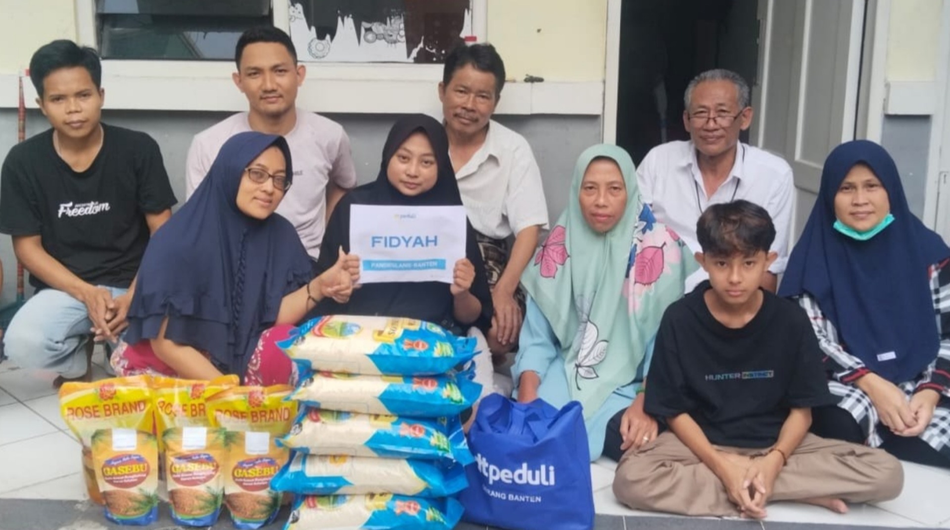 DT Peduli Serang Salurkan Dana Fidyah untuk Rumah Singgah Pasien Pejuang Kanker di Kabupaten Pandeglang