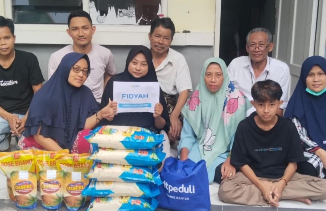 DT Peduli Serang Salurkan Dana Fidyah untuk Rumah Singgah Pasien Pejuang Kanker di Kabupaten Pandeglang