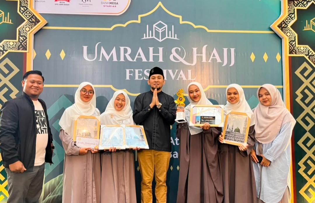 Santri Beasiswa Mahasiswa DT Peduli Bandung Raih Juara Harapan 3 Lomba Musik Religi dalam Event Umrah dan Haji Festival 