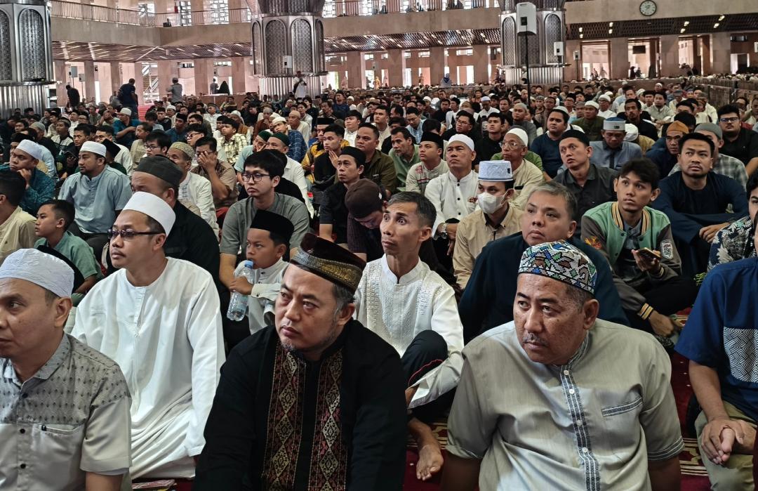 DT Peduli Jakarta Gelar Kajian Tauhiid Sinergi dengan BMIWI, Ribuan Jamaah Antusias Padati Masjid Istiqlal 
