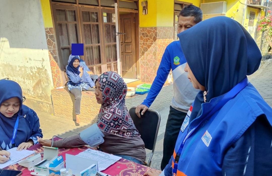 Peduli Sehat Sesama, DT Peduli Malang dan Posyandu RW 03 Polehan Gelar Cek Kesehatan Gratis  