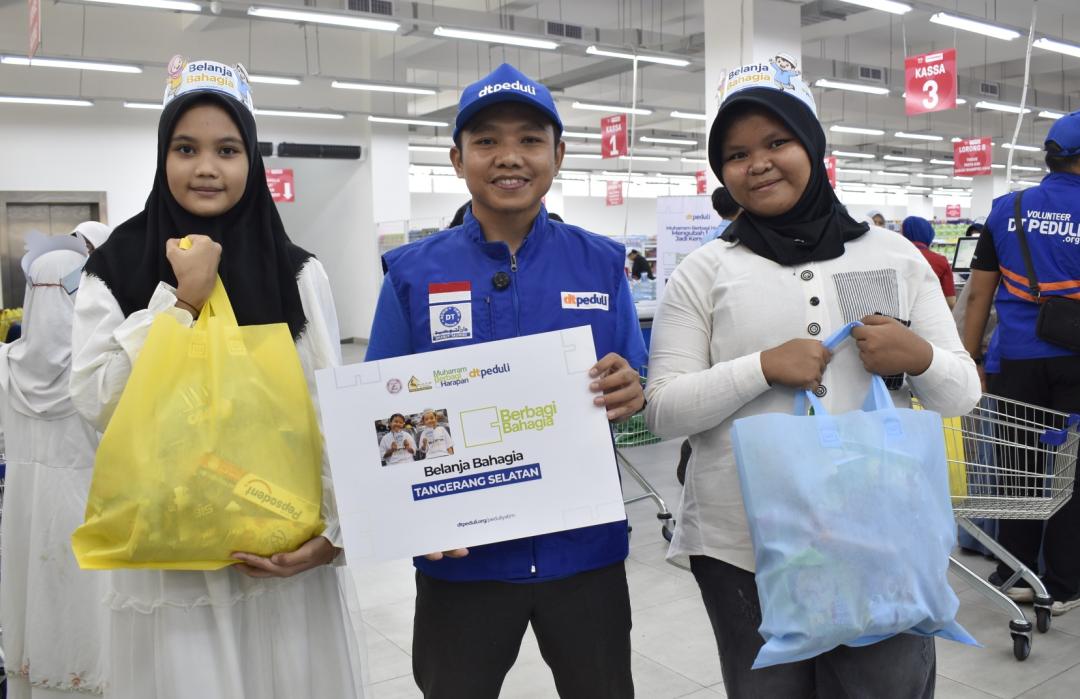 DT Peduli Tangerang Selatan Hadirkan Kebahagiaan Muharram bagi Ratusan Anak Yatim di Banten 