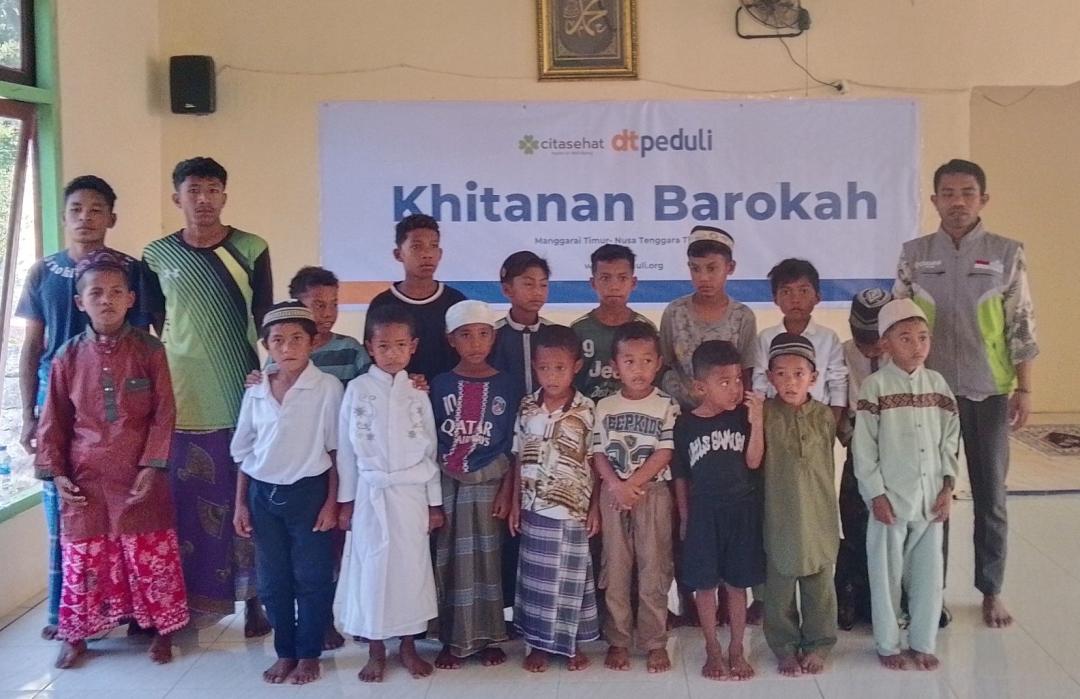 DT Peduli Bersama Cita Sehat Gelar Khitanan Barokah Gratis bagi Anak Prasejahtera di Manggarai Timur  