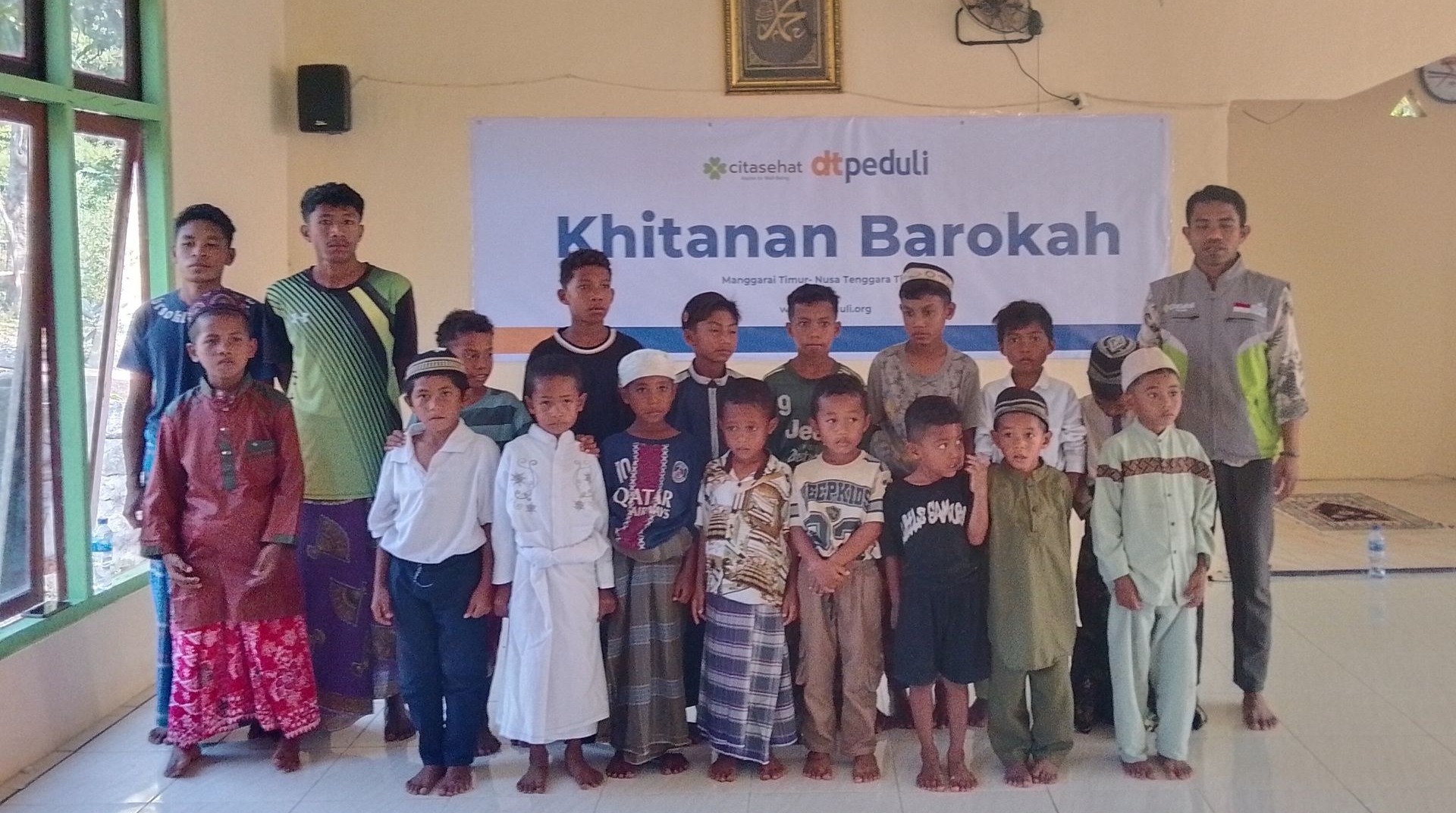 DT Peduli Bersama Cita Sehat Gelar Khitanan Barokah Gratis bagi Anak Prasejahtera di Manggarai Timur  