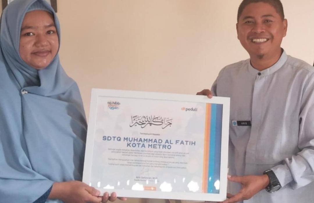 DT Peduli Metro dan SDTQ Al Fatih Sepakat Jalin Kolaborasi Berkelanjutan 