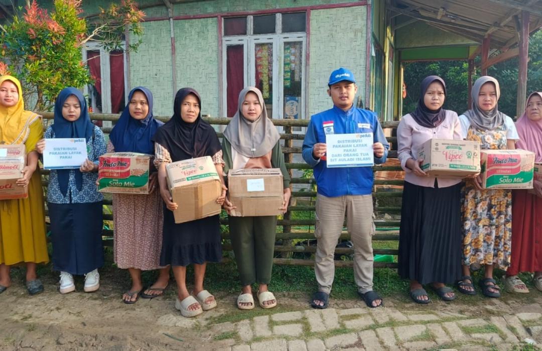 DT Peduli Tangerang Selatan Salurkan Pakaian Layak Pakai, Amanah dari Wali Murid SD IT Auladi Islami