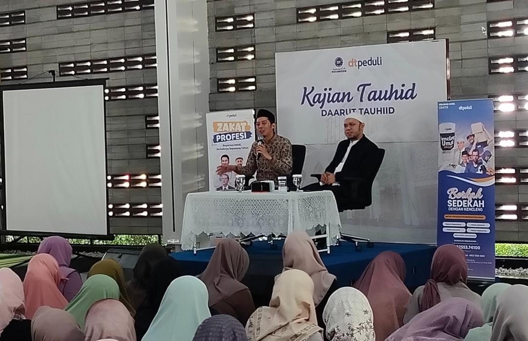 DT Peduli Bandung Gelar Kajian Tauhid Bersama Ustaz Handy Bonny dan Ustaz Kusumananda Mega di Masjid Al Irsyad 