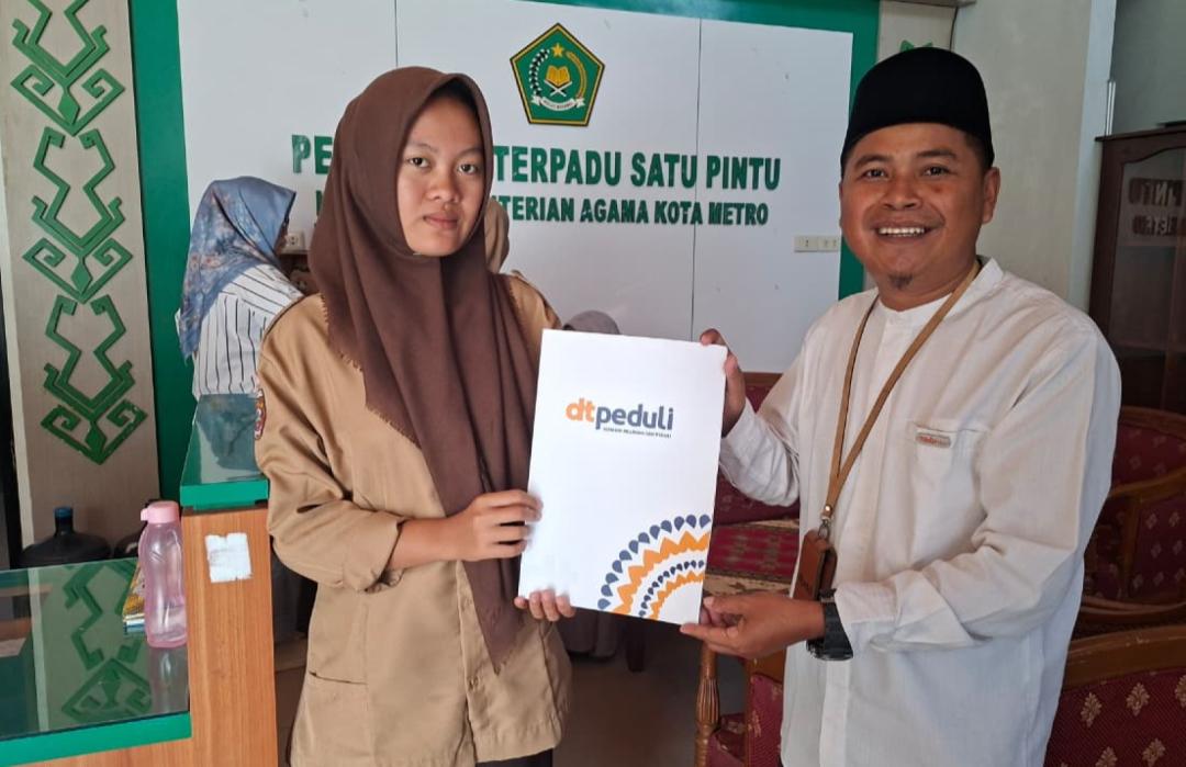 Pastikan Dana Umat Dikelola dengan Amanah dan Profesional, DT Peduli Metro Sampaikan Laporan Kinerja ke Kemenag 