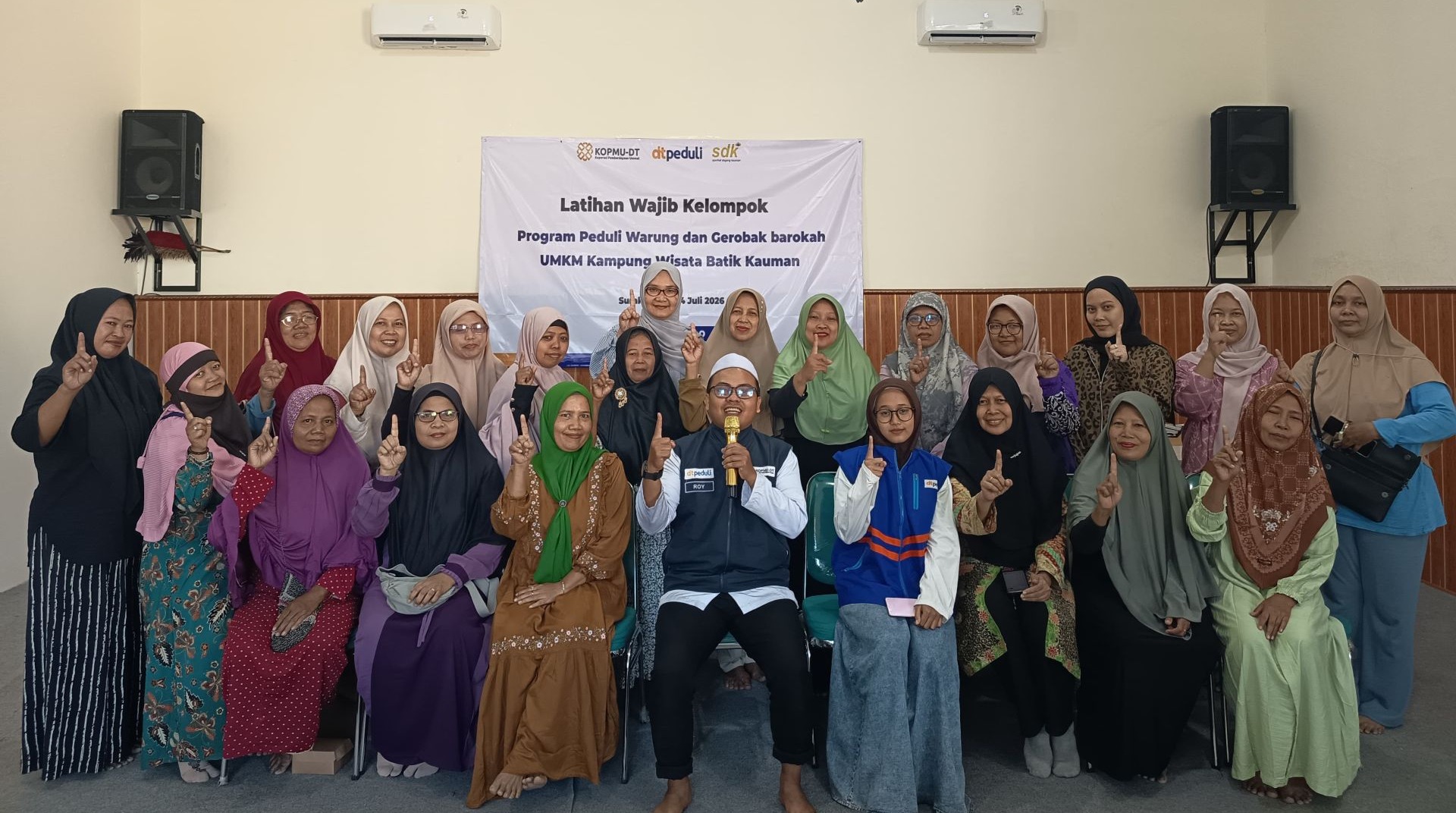 Bekali UMKM di Daerah Kauman, DT Peduli Solo Gelar LWK Program Pemberdayaan Peduli Warung dan Gerobak Barokah 