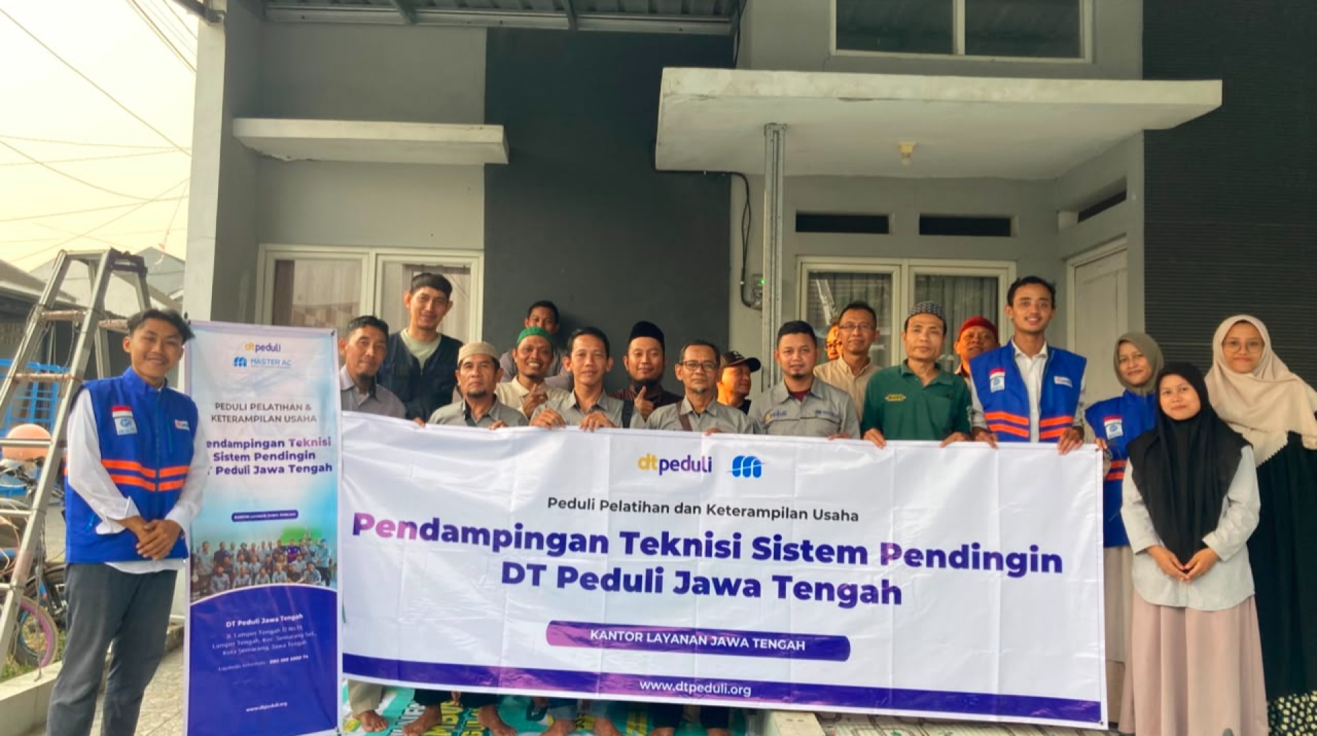 Tingkatkan Kompetensi, Kemandirian dan Profesionalisme, DT Peduli Jateng Gelar Pendampingan Rutin untuk Teknisi Binaan 