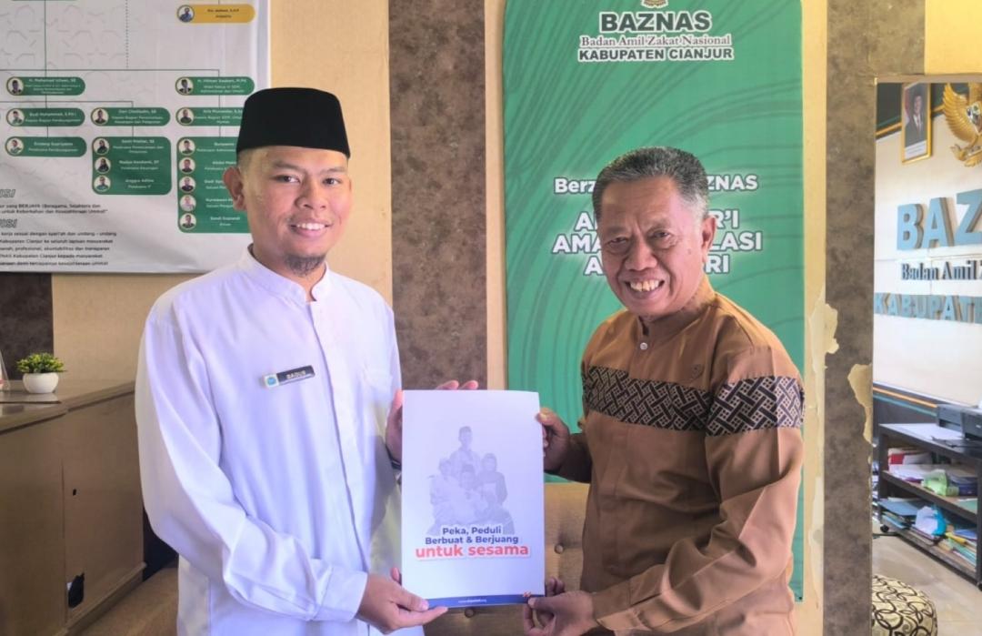 Jaga Transparansi dan Akuntabilitas Pengelolaan Dana Umat, DT Peduli Cianjur Serahkan Laporan ke BAZNAS 