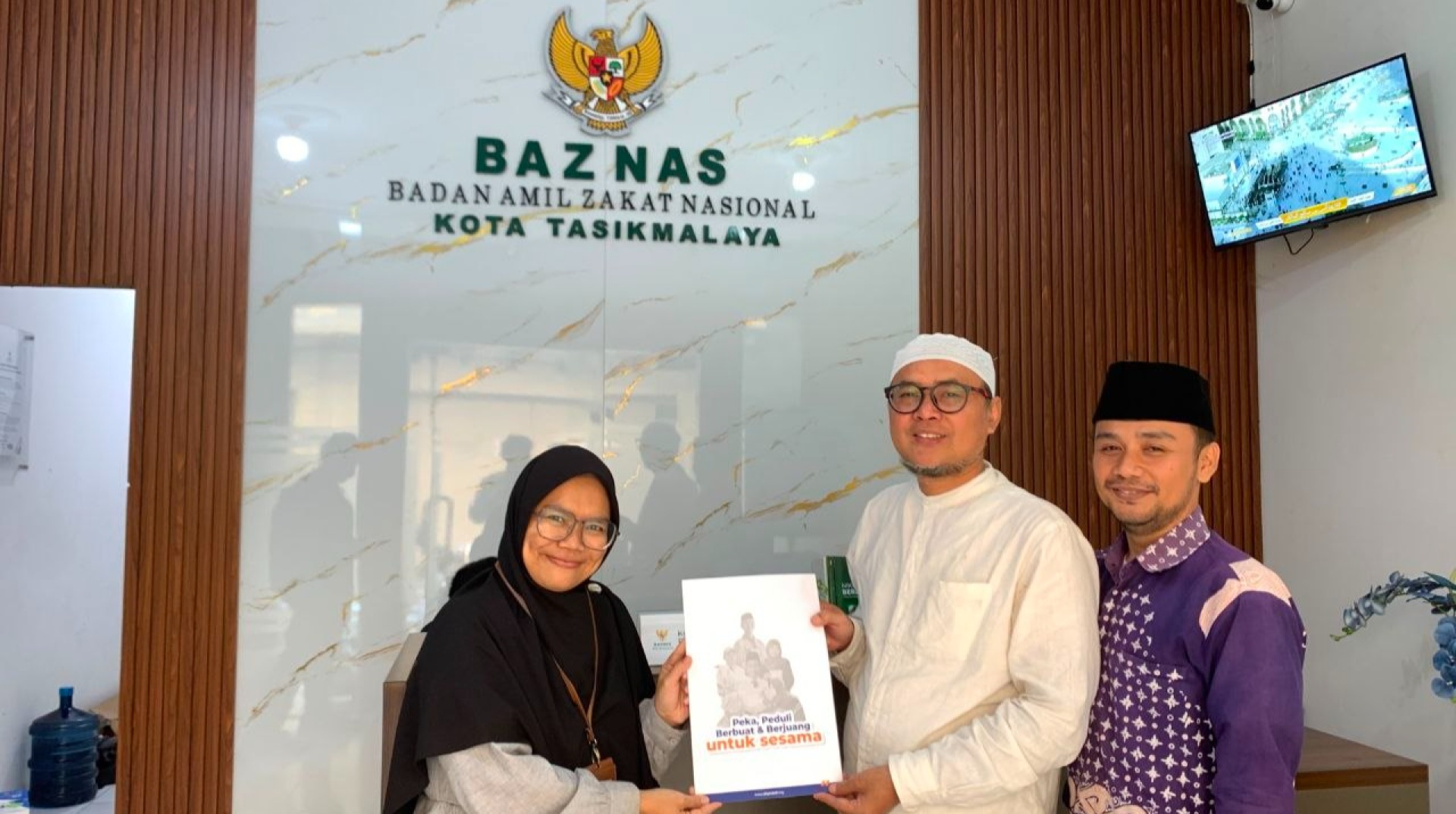 DT Peduli Tasikmalaya Serahkan Laporan Pengelolaan Dana ZIS kepada BAZNAS dan Kemenag Kota Tasikmalaya 