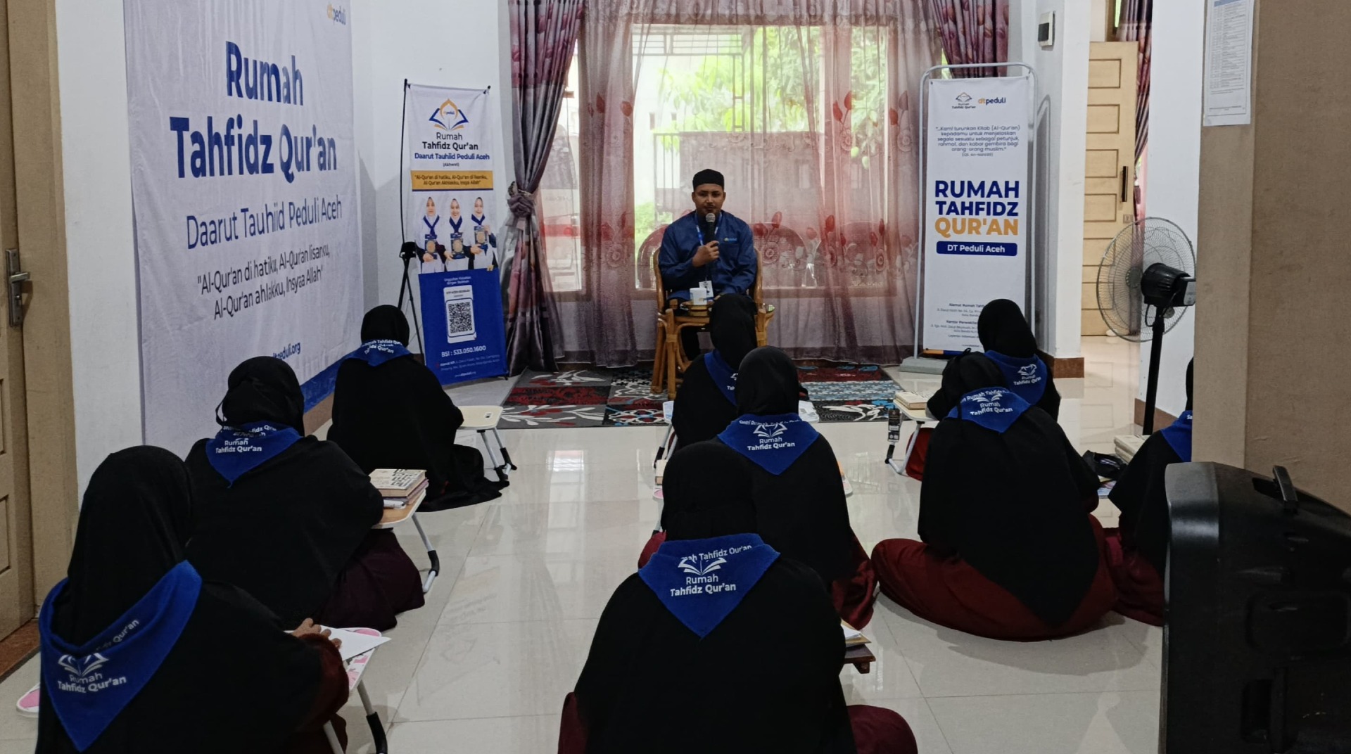 DT Peduli Aceh Gelar Pembinaan Rutin untuk Santri Rumah Tahfidz Qur'an dengan Kajian Bersama Ustaz Khairul Asbah 