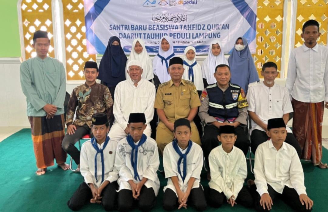 Cetak Generasi Qur’ani, DT Peduli Lampung Sambut Santri Baru RTQ 2026 