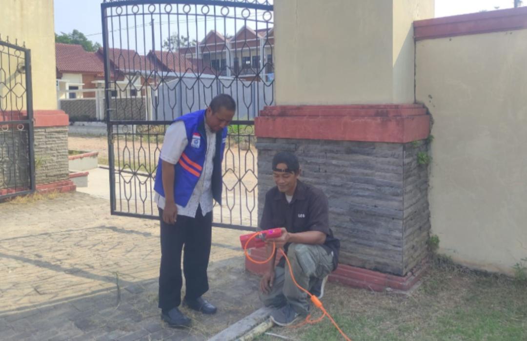 Siapkan Pembuatan Sumur Bor, DT Peduli Lampung Survei Geolistrik  