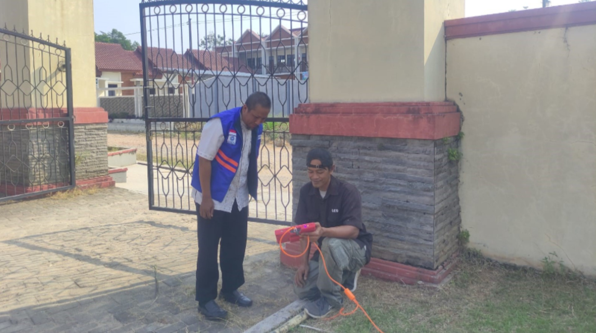 Siapkan Pembuatan Sumur Bor, DT Peduli Lampung Survei Geolistrik  