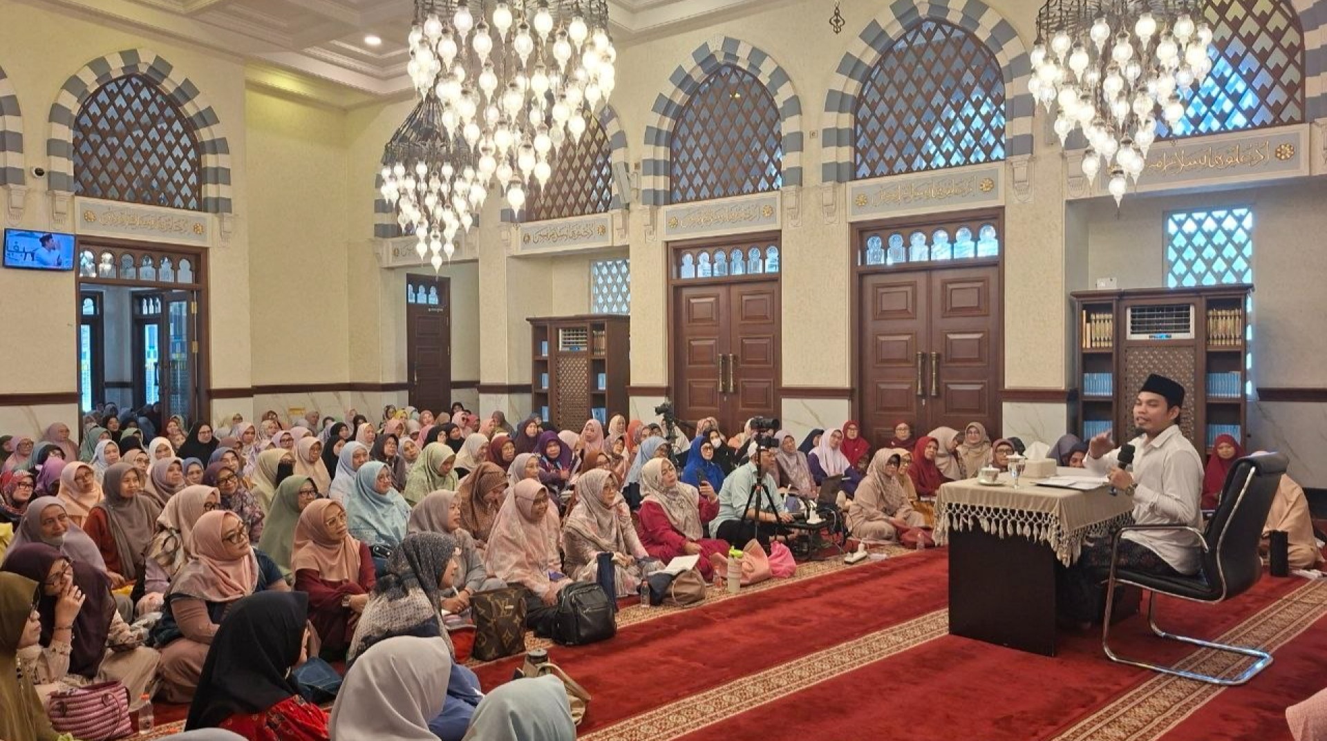 Dekatkan Layanan Ziswaf bagi Jamaah, DT Peduli Bogor Buka Gerai Zakat di Kajian MT As-Shofa