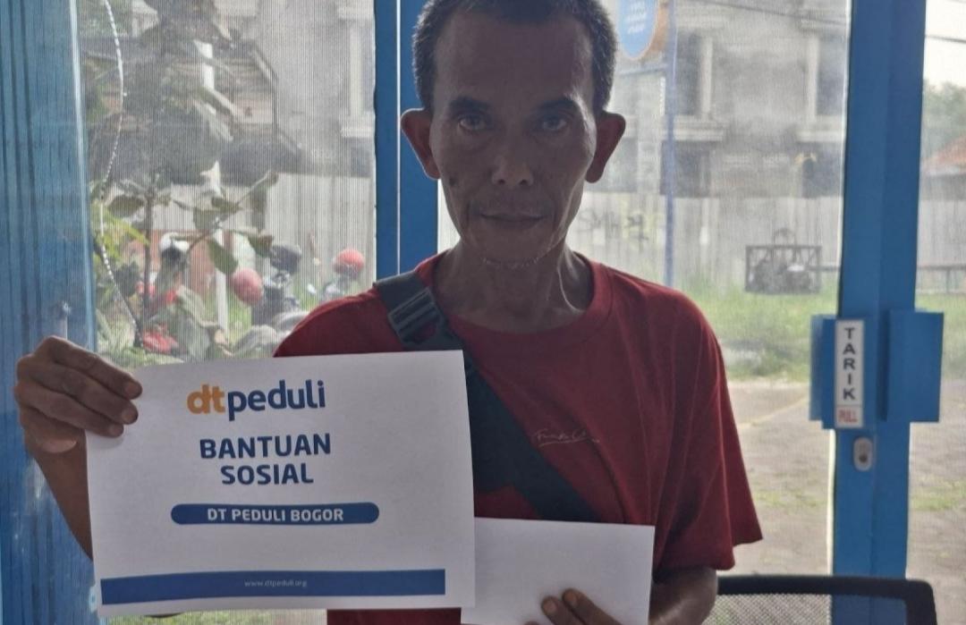 Ringankan Beban Sesama, DT Peduli Bogor Salurkan Bantuan Sosial untuk Warga Dhuafa
