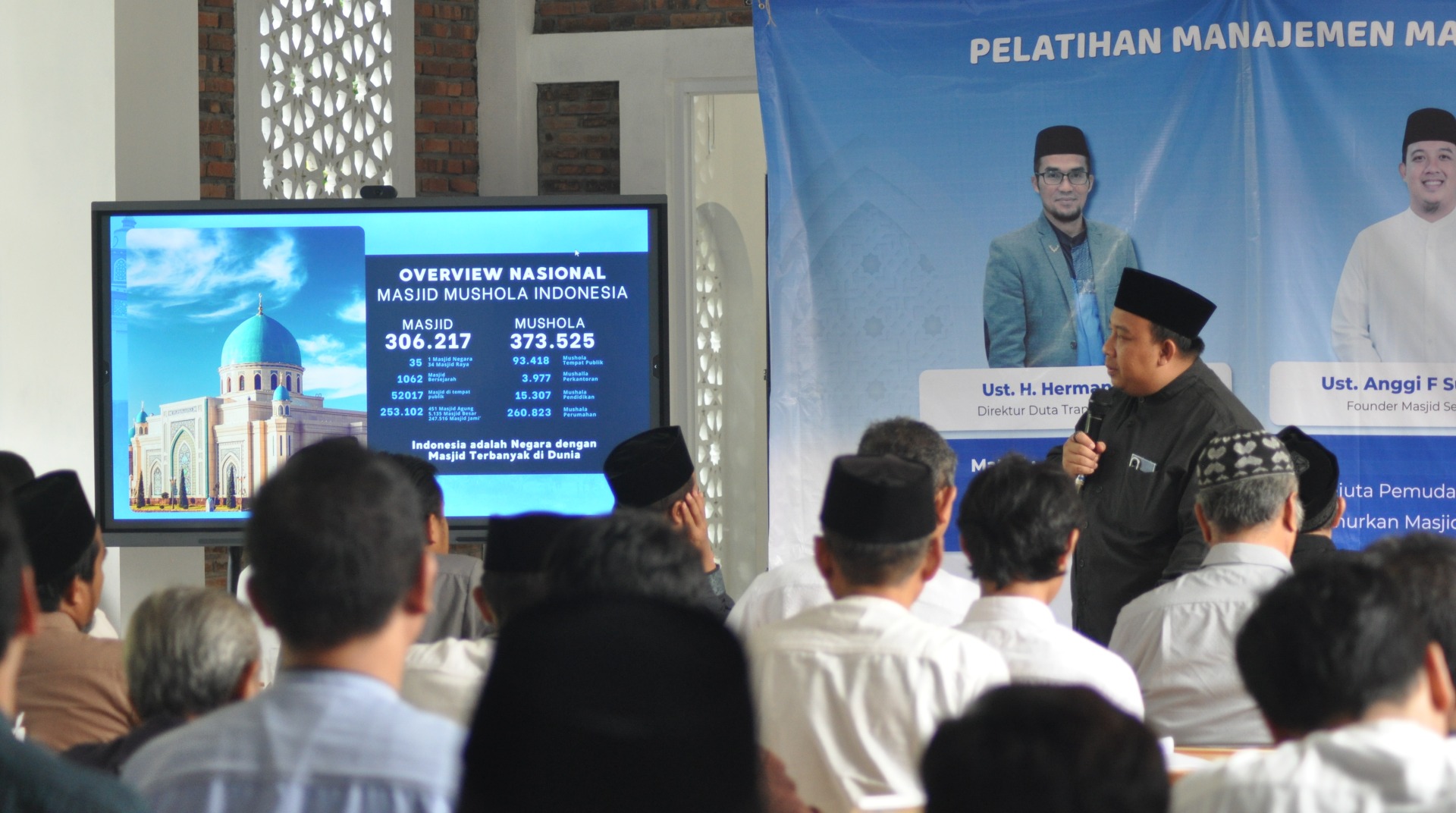 Tingkatkan Kapasitas DKM, DT Peduli Serang Gelar Pelatihan Manajemen Masjid 