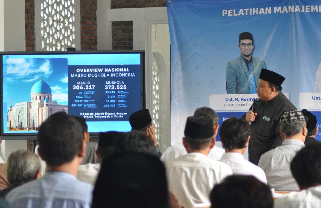 Tingkatkan Kapasitas DKM, DT Peduli Serang Gelar Pelatihan Manajemen Masjid 