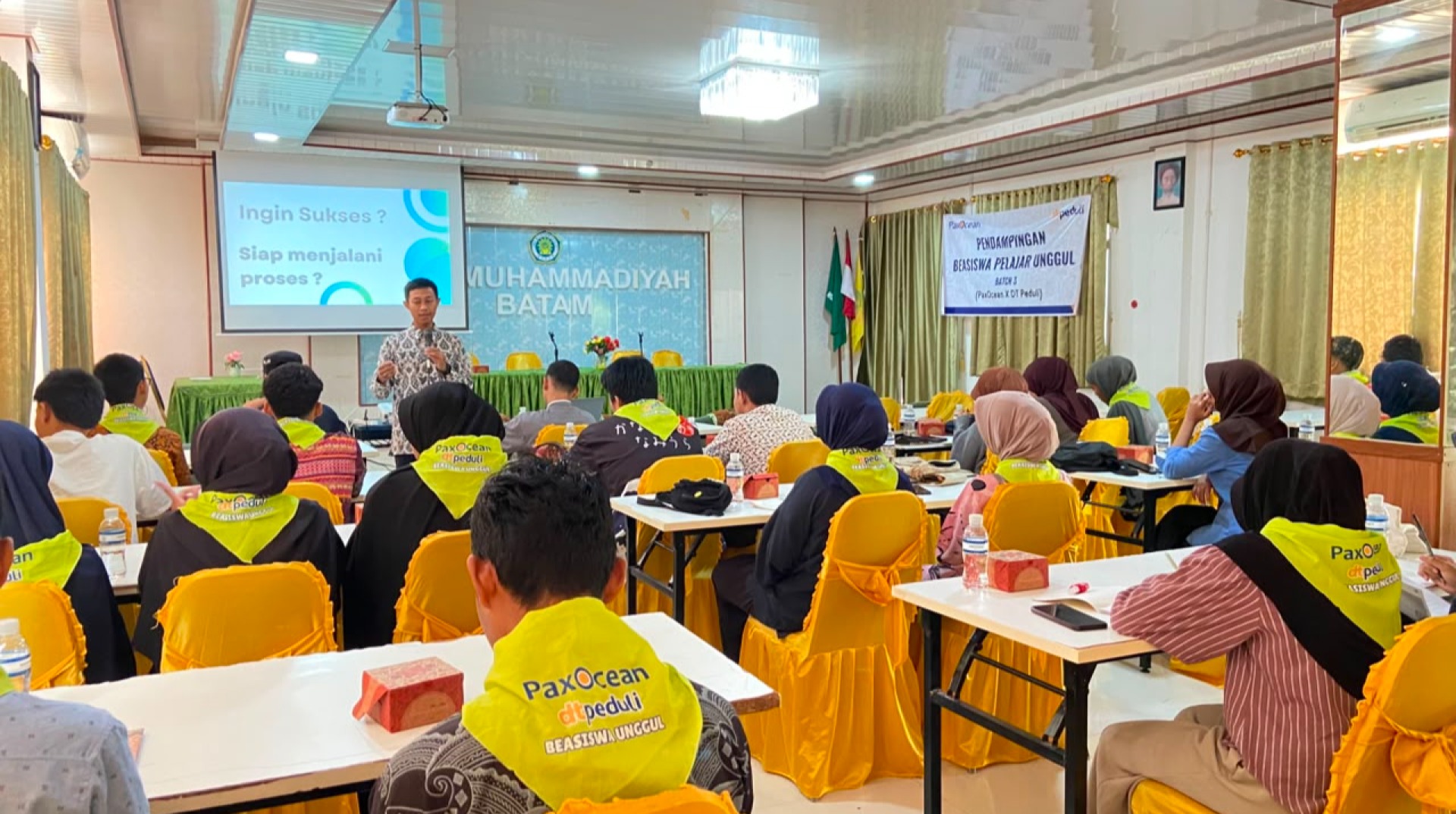 DT Peduli Kepri Gelar Pendampingan Beasiswa Unggul Batch 3 di SMK Muhammadiyah Batam