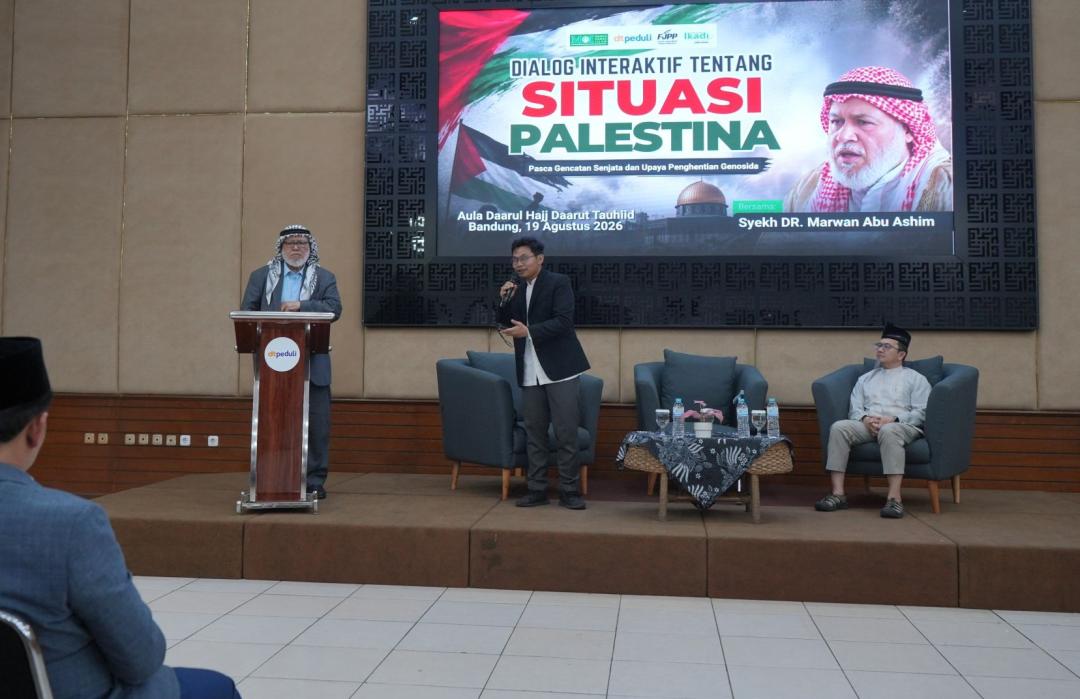 Syaikh Marwan Ajak Umat Muslim Ambil Peran dalam Perjuangan kemanusiaan Palestina 